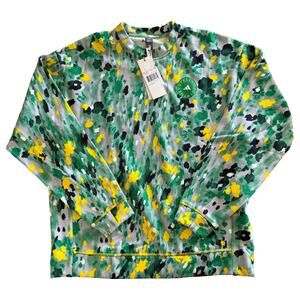 Adidas by Stella McCartney Floral Print Sweatshirt XS NWT $150